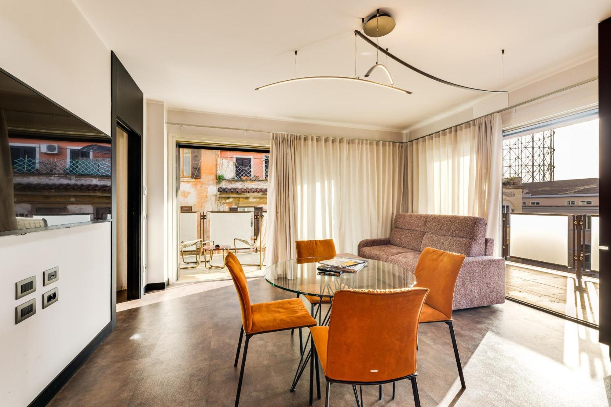 Gasometer Urban Suites Rome Buitenkant foto A typical apartment interior